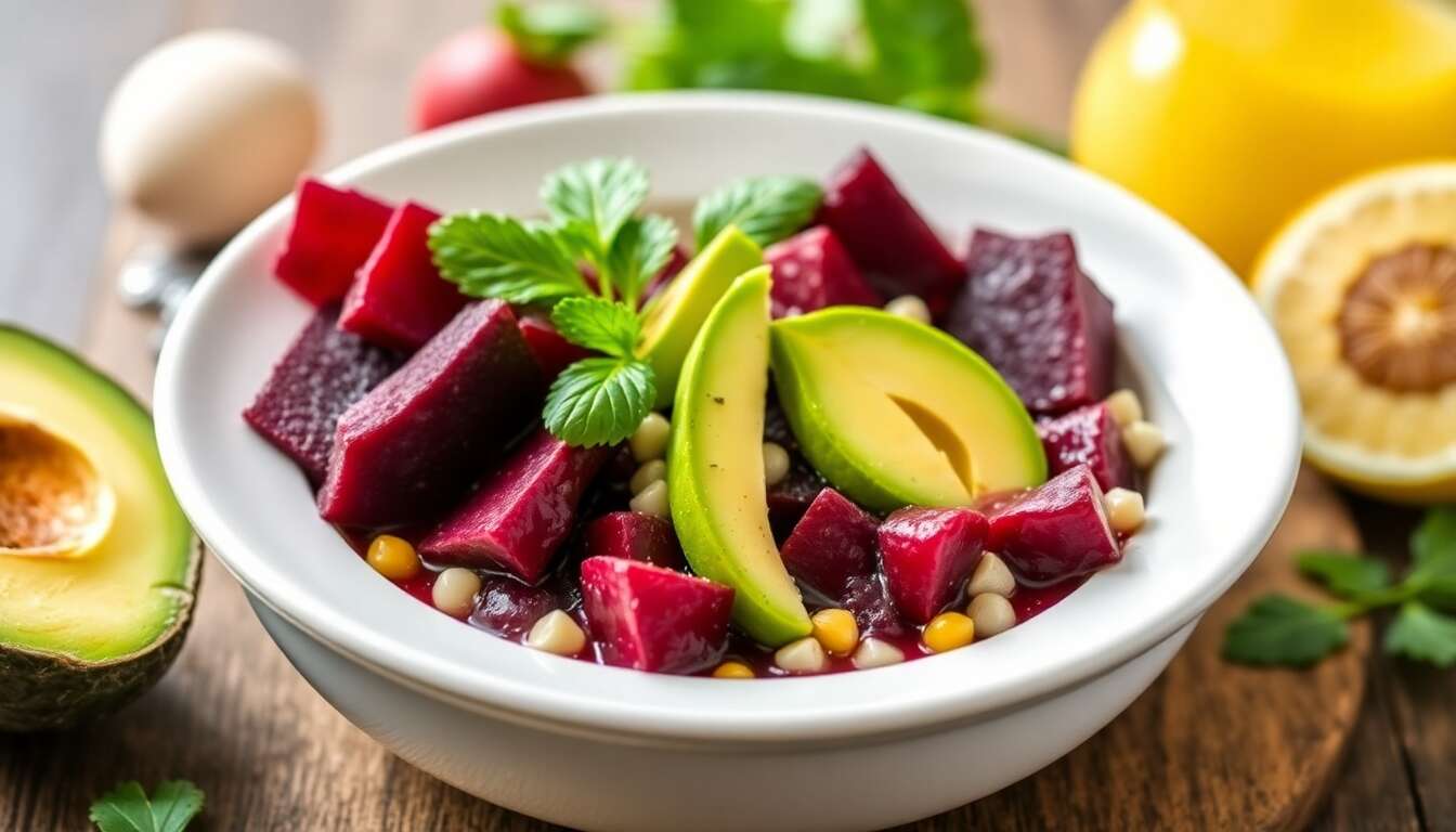 Verrine détox avocat et betterave : recette facile