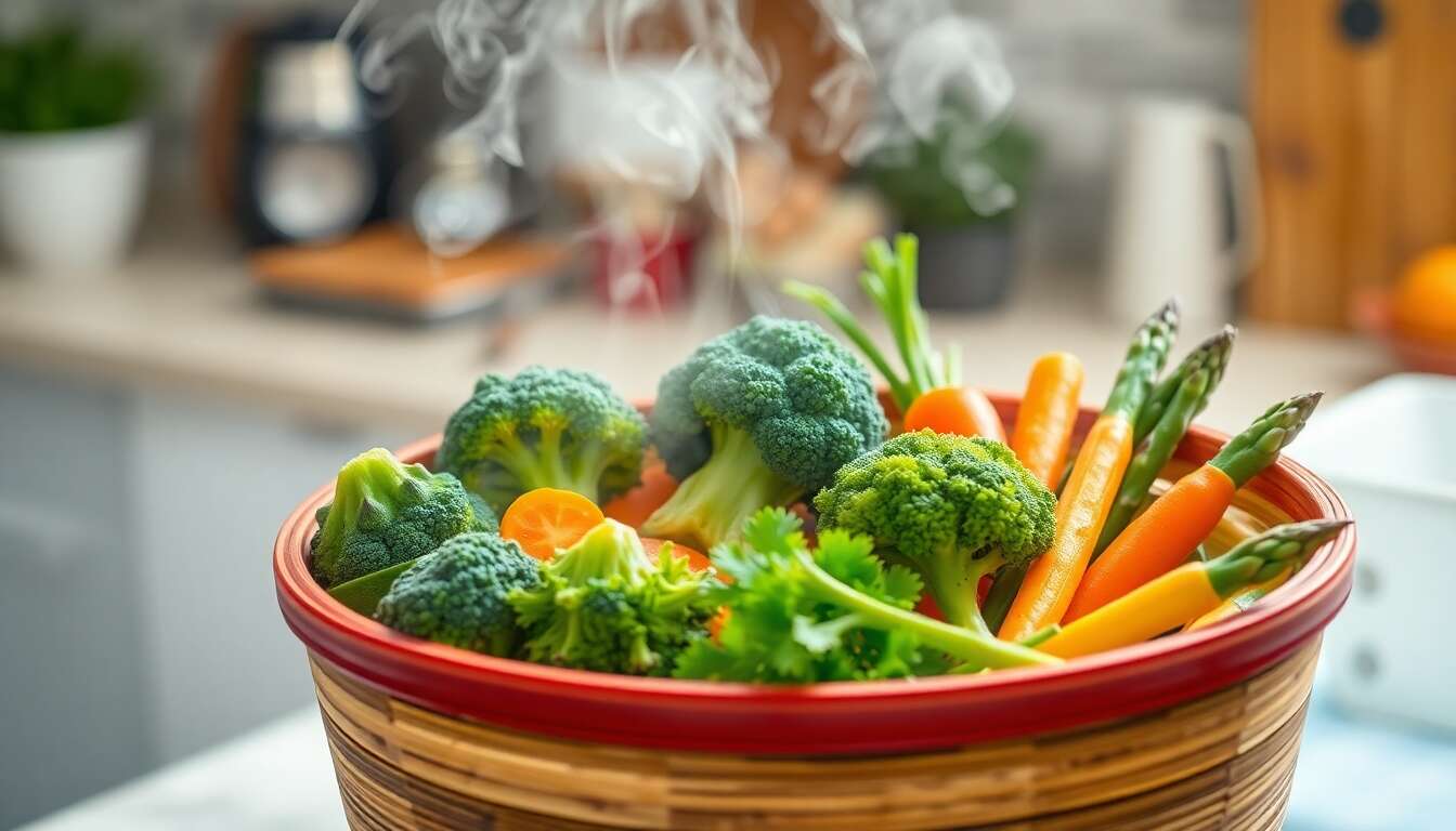 Les bienfaits de la cuisson à la vapeur Les bienfaits de la cuisson à la vapeur