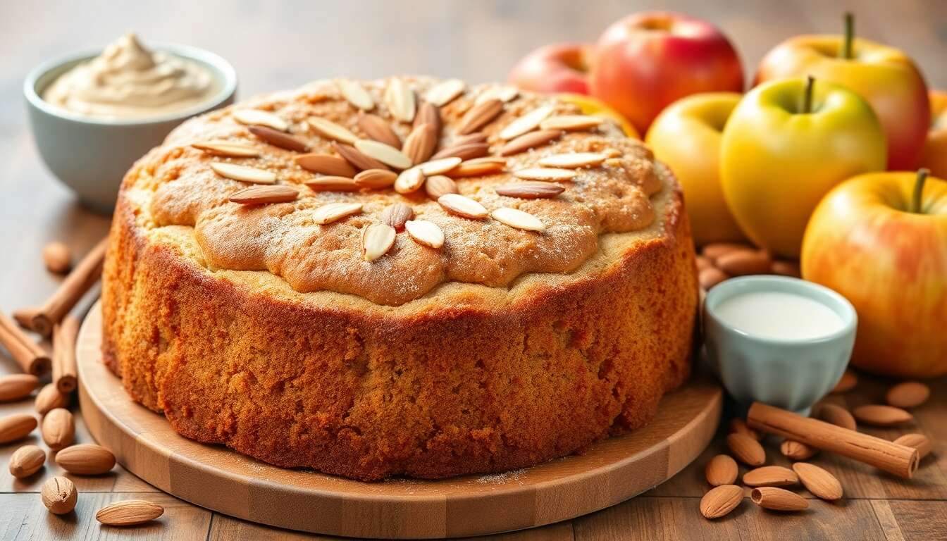 Gâteau aux pommes sans sucre ajouté : la recette savoureuse et saine