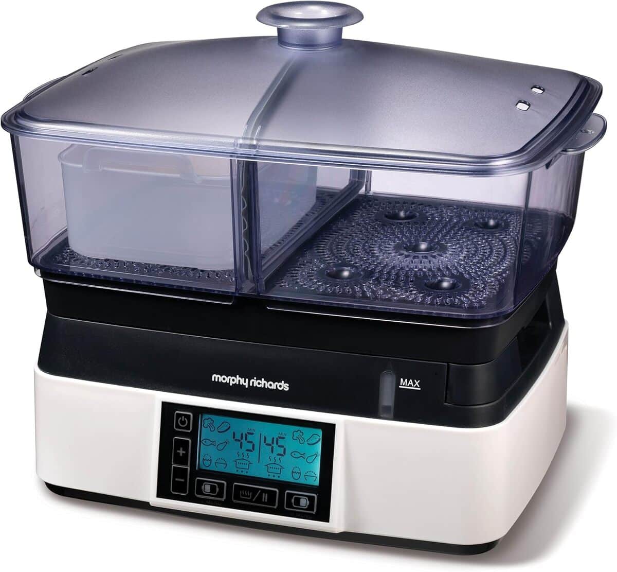 Test du cuit-vapeur Intellisteam Compact 1600 W Morphy Richards