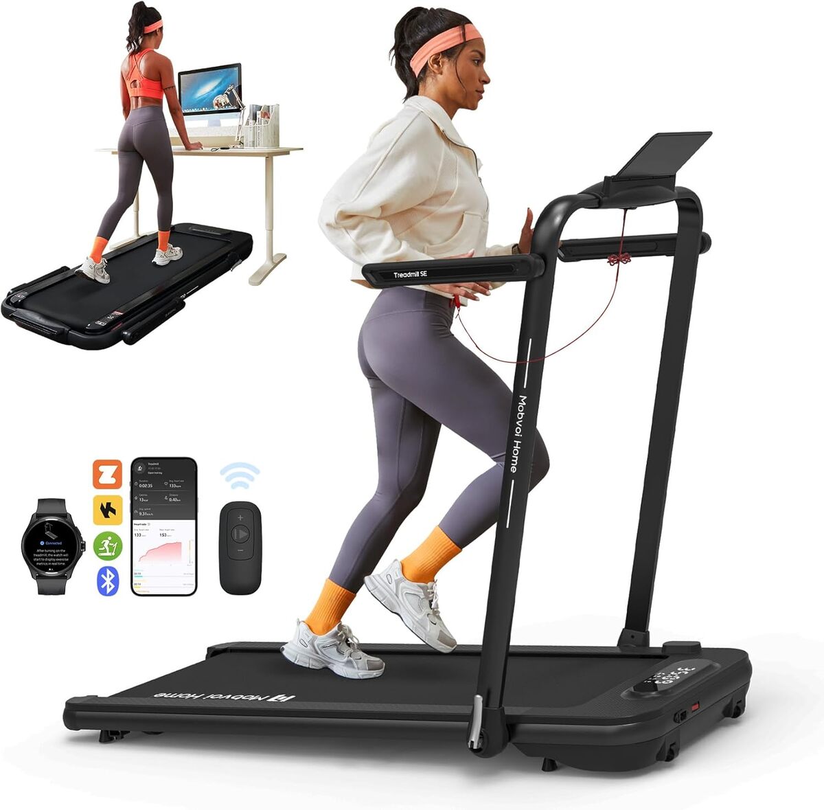 Test du tapis de course Mobvoi Home SE : compact et pliable 3 en 1