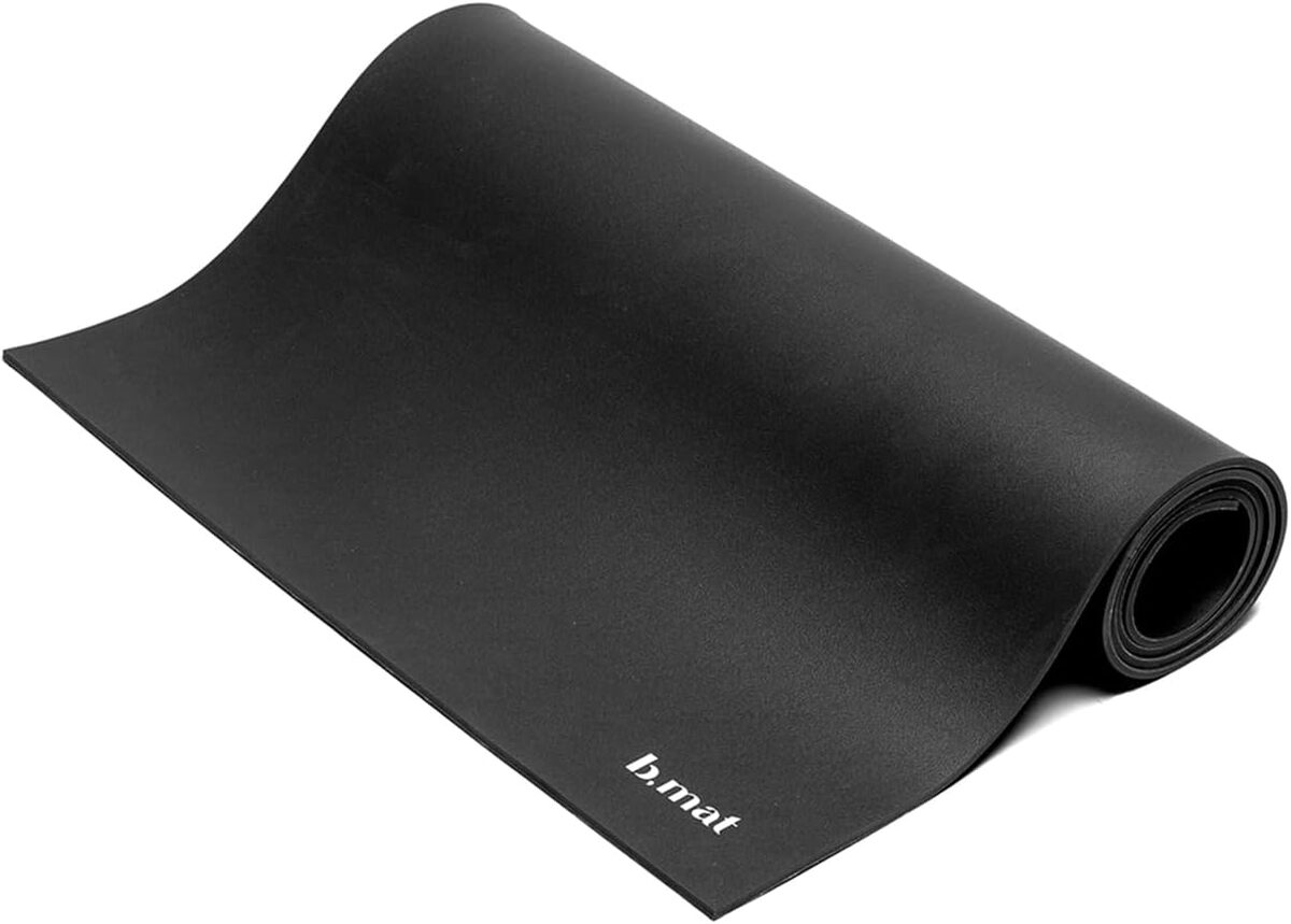 Test du tapis de yoga B Yoga B Mat Strong en caoutchouc naturel noir