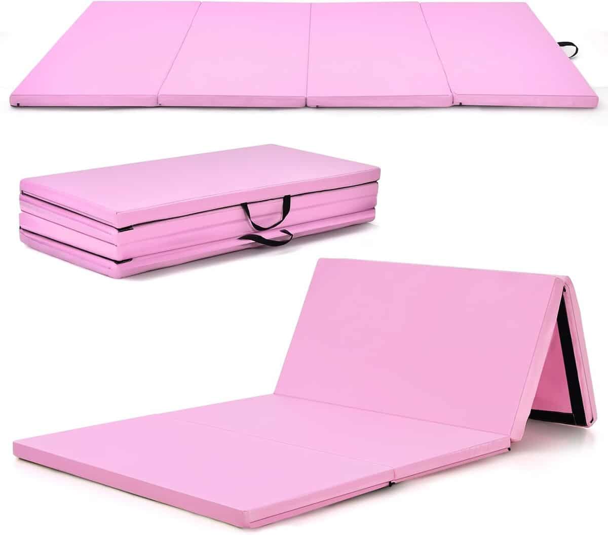 Test : goplus tapis de gymnastique pliable 240x118x5 cm
