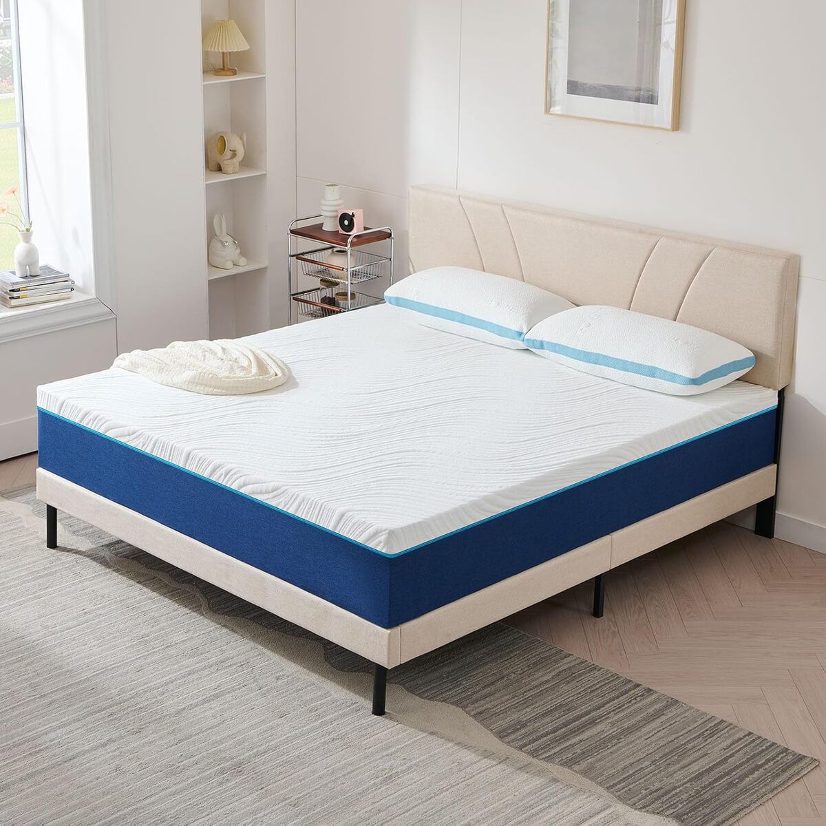 Test : matelas Hiimgo 140x190, mousse à mémoire de forme, fermeté moyenne