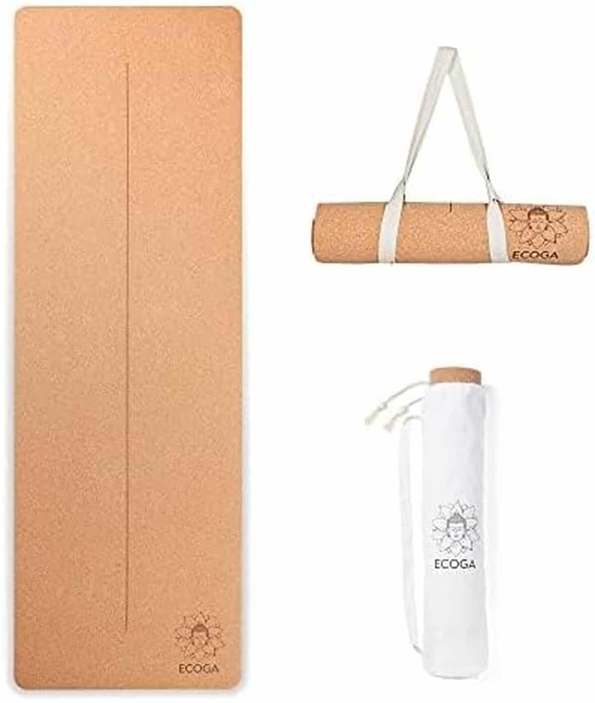 Test : tapis de yoga en liège Ecoga, antidérapant et écologique