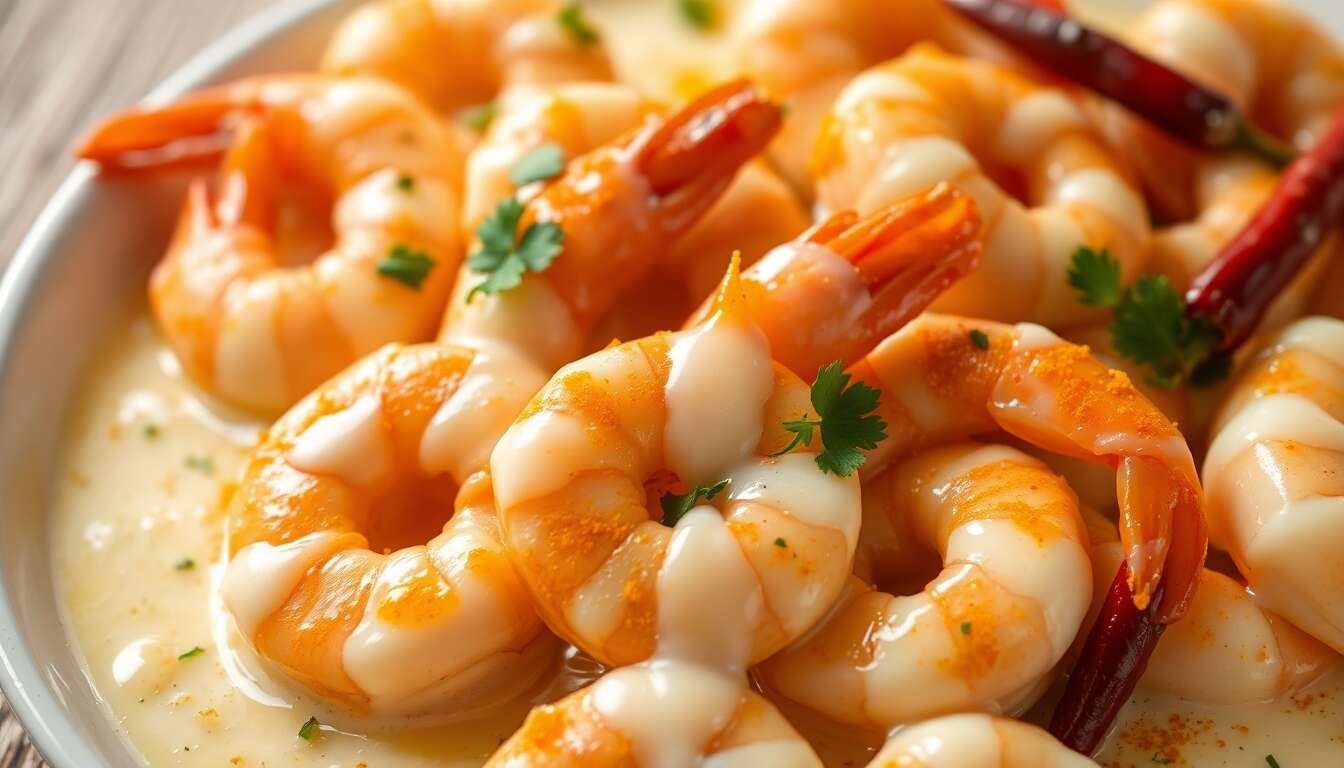 Crevettes à la Crème de Coco et Curry : une Recette Minceur Savoureuse
