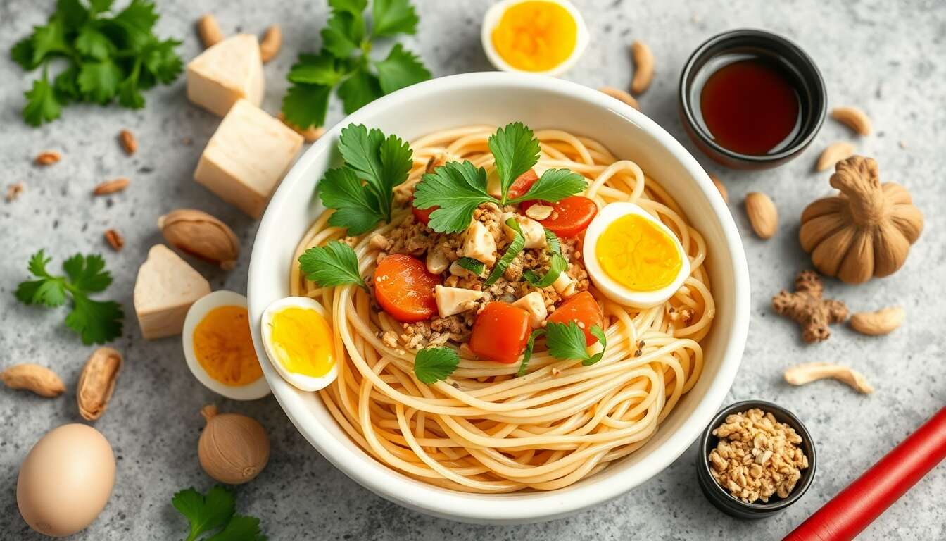 Recette Bo Bun Végétarien Anti-Âge