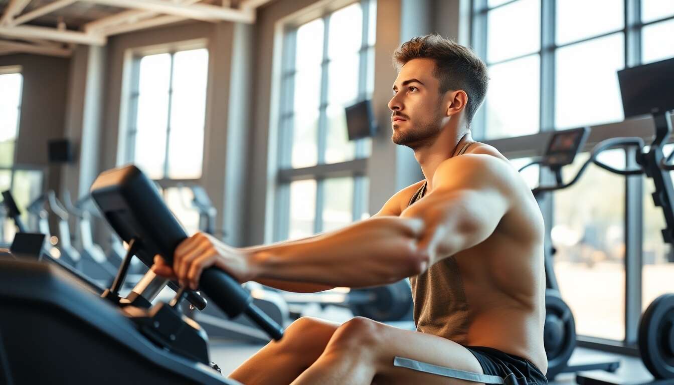 Utiliser le rameur pour perdre du poids efficacement