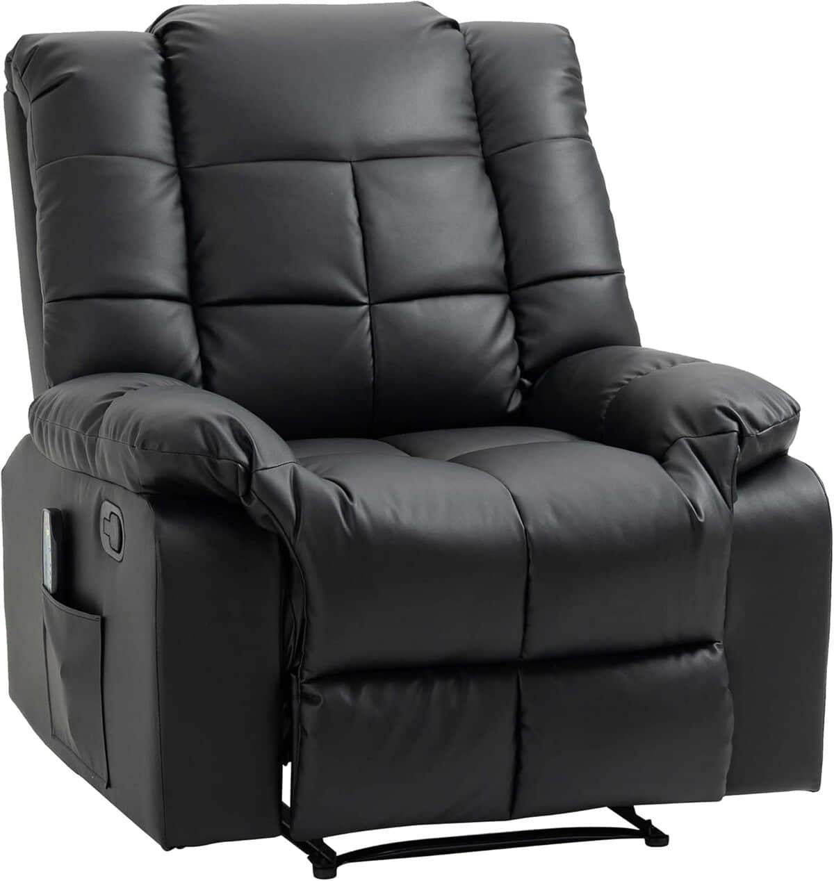 Test du fauteuil de massage inclinable Homcom noir