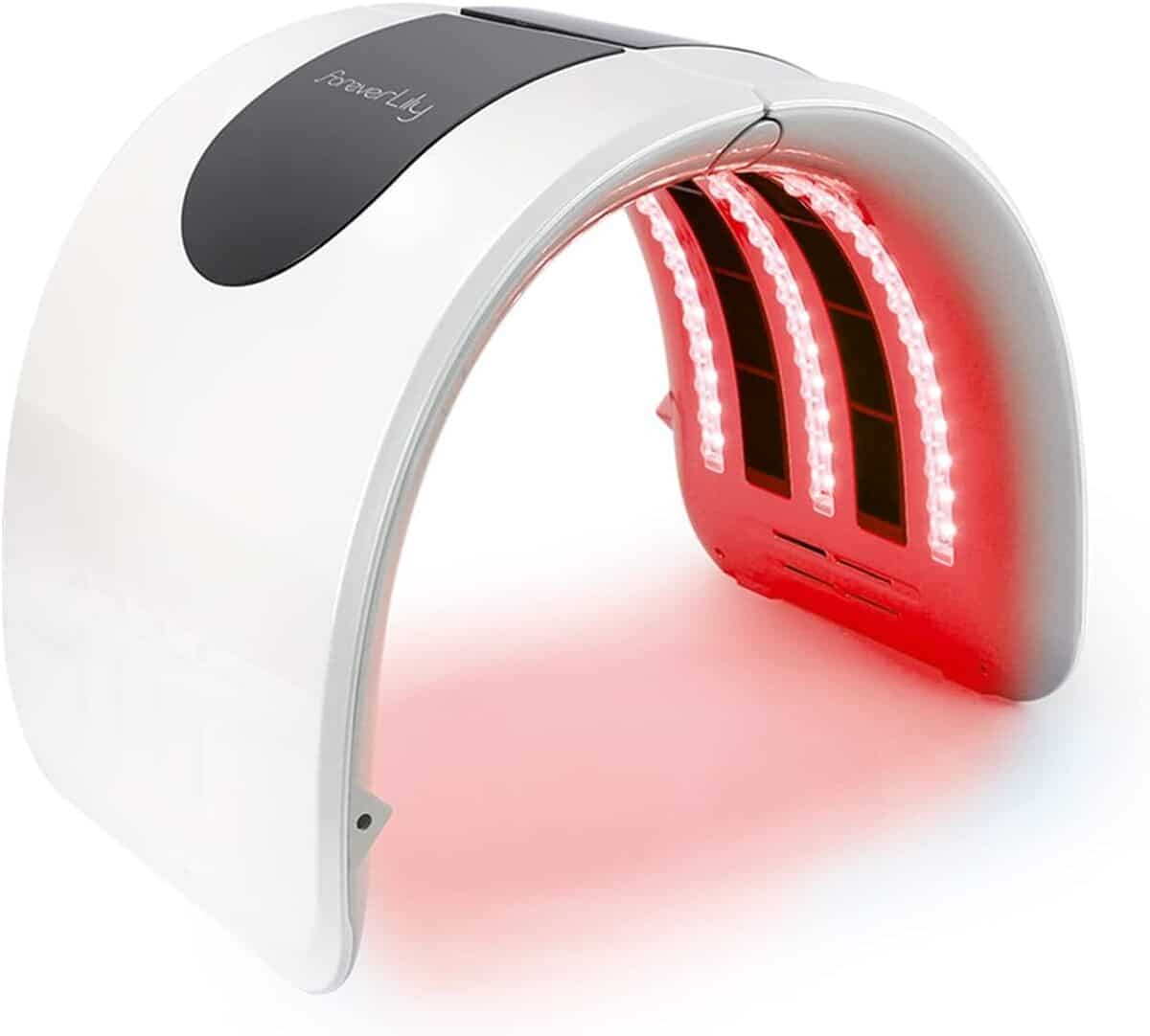 Test du masque Led 7 couleurs pour rajeunissement et raffermissement