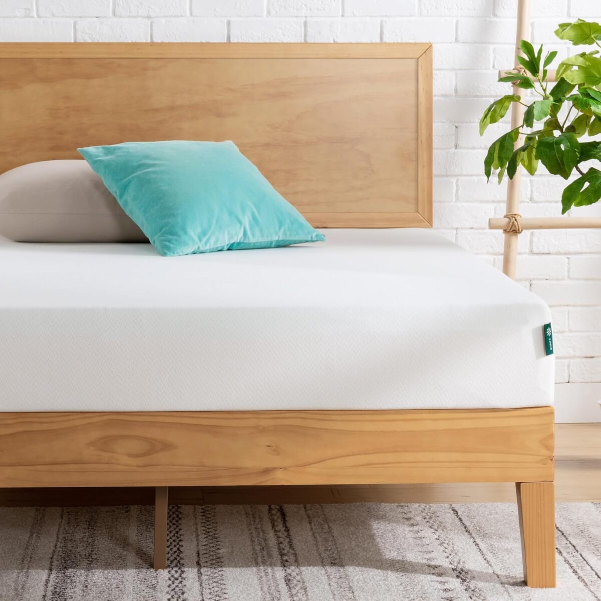Test du matelas Zinus Super King 20 cm à mémoire de thé vert