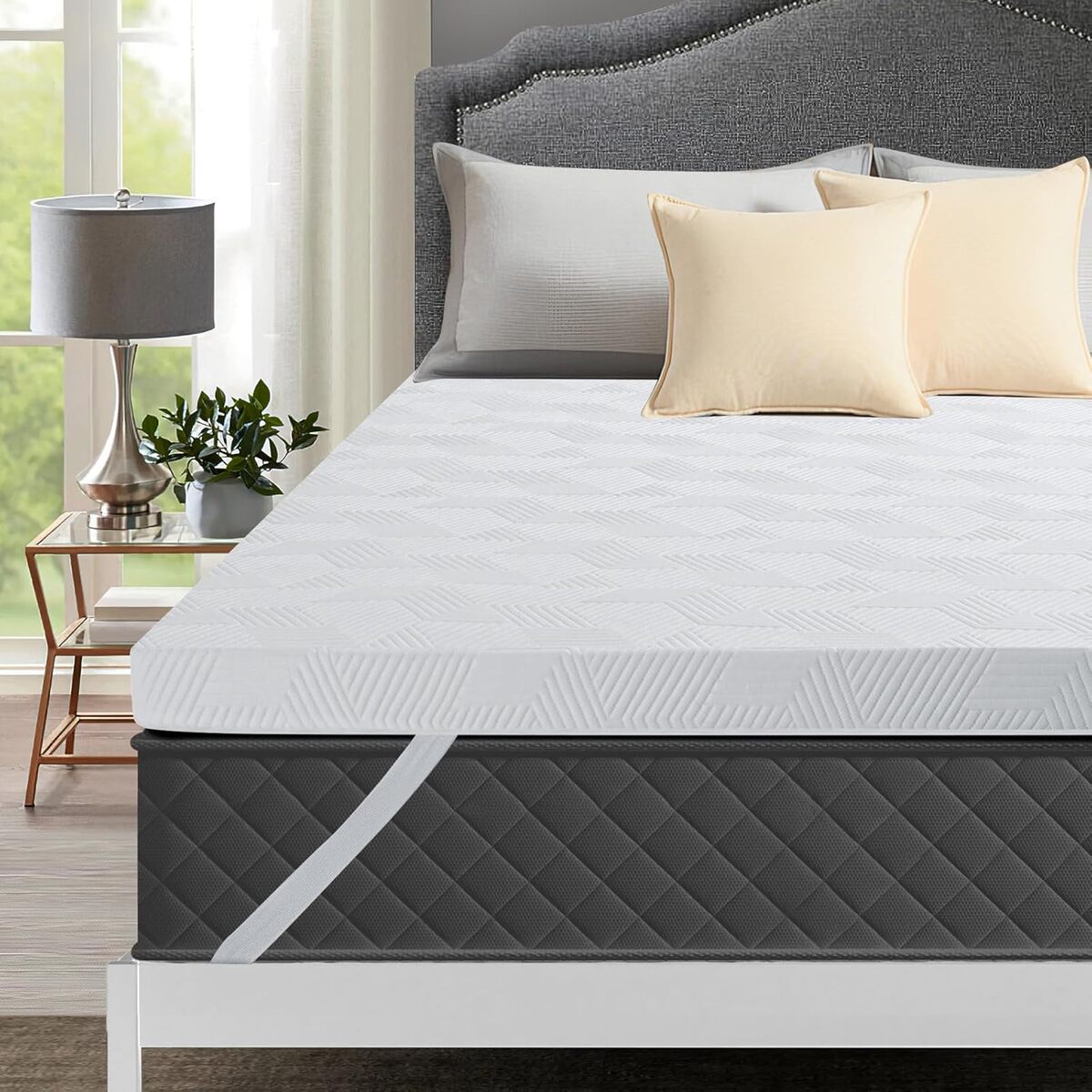 Test du surmatelas Autsel mémoire de forme gel 200x200 cm