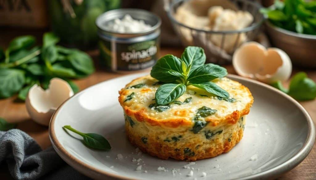 Petit gâteau à la ricotta et aux épinards : la recette éclat du teint