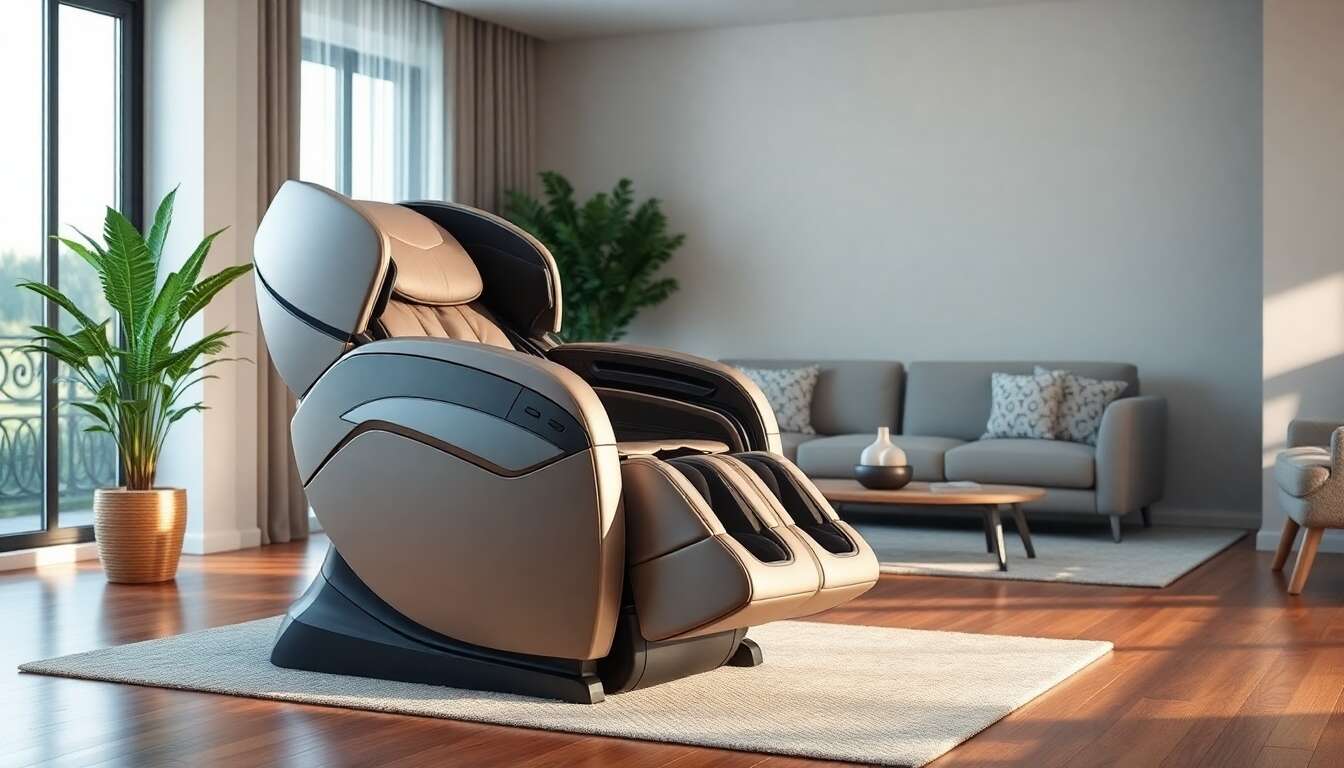 Zoom sur les fonctionnalités high-tech des fauteuils massants modernes