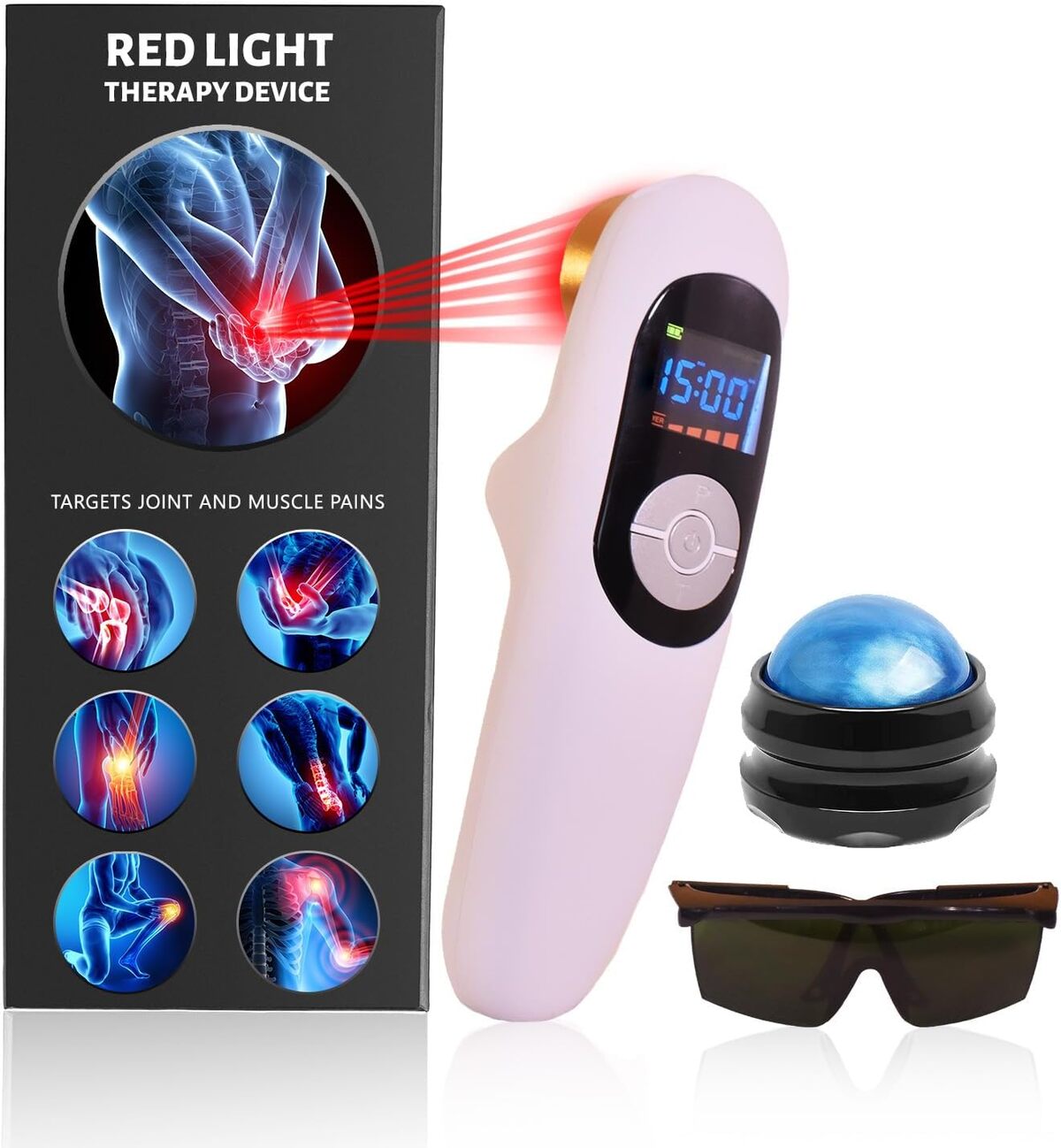 Test appareil thérapie froide UK plug : soulagement laser portable
