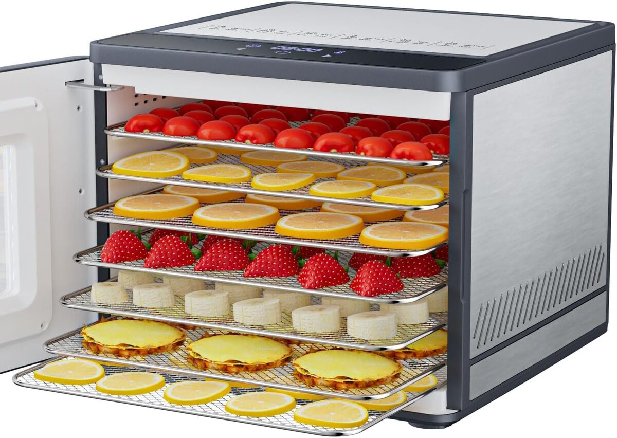 Test : déshydrateur Tinana 7 plateaux en inox pour jerky