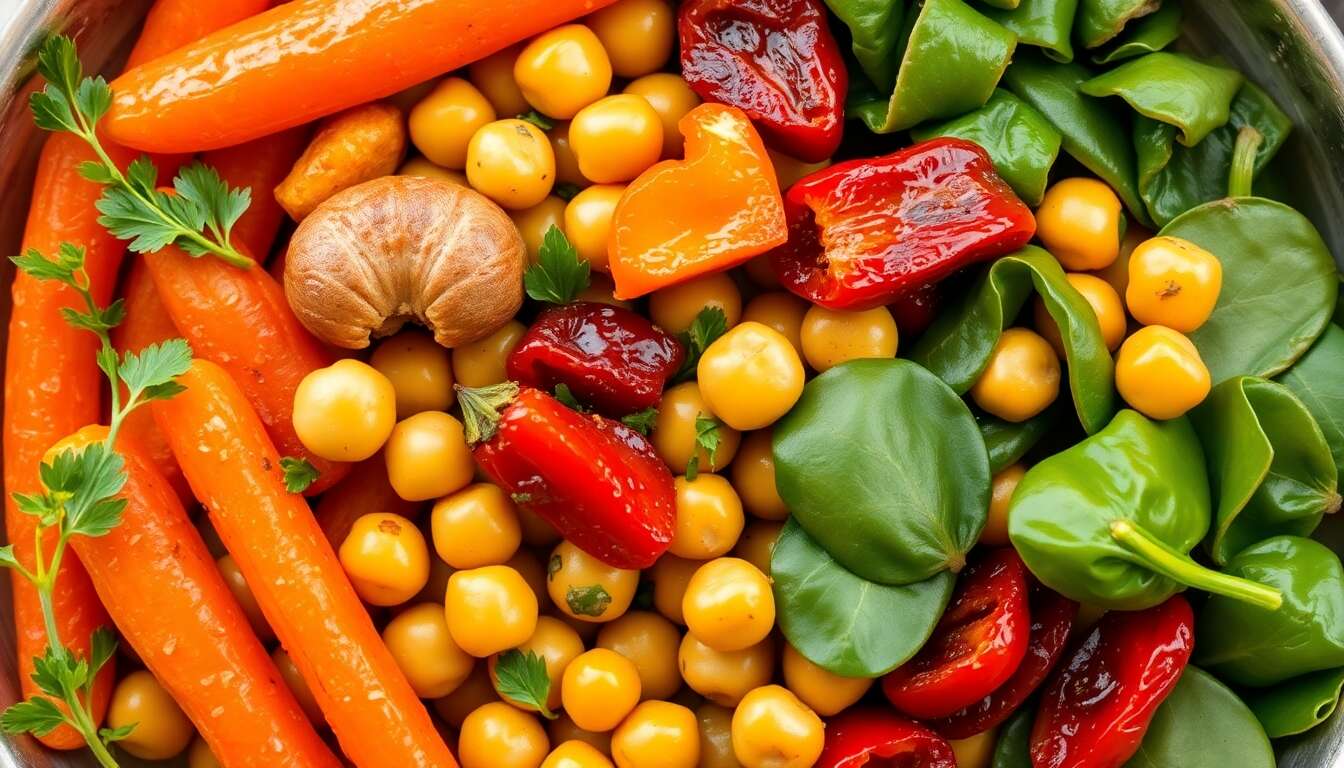 Petits légumes sautés anti-âge : recette santé