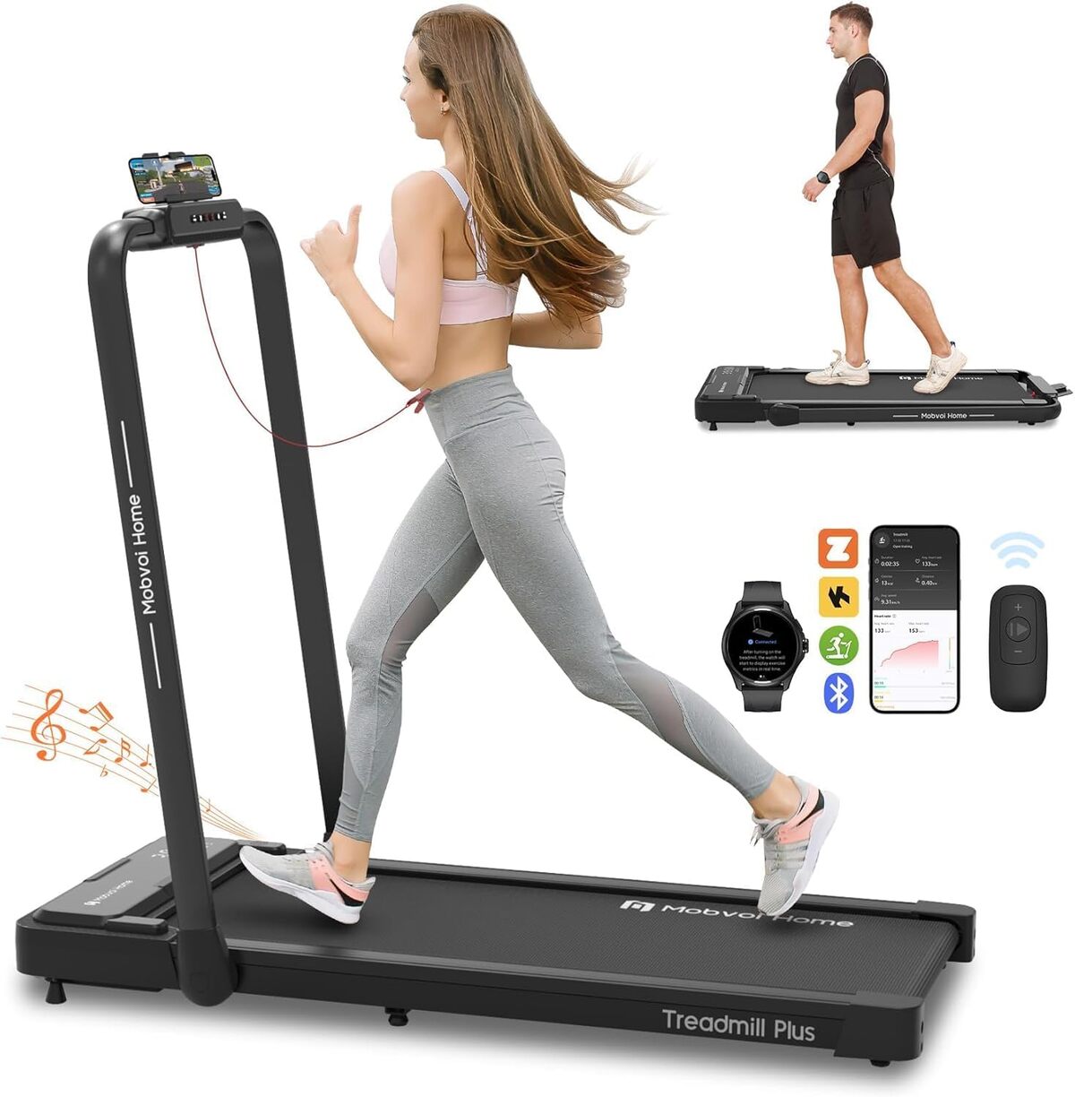 Test Mobvoi Home tapis de course pliable 2, 5HP