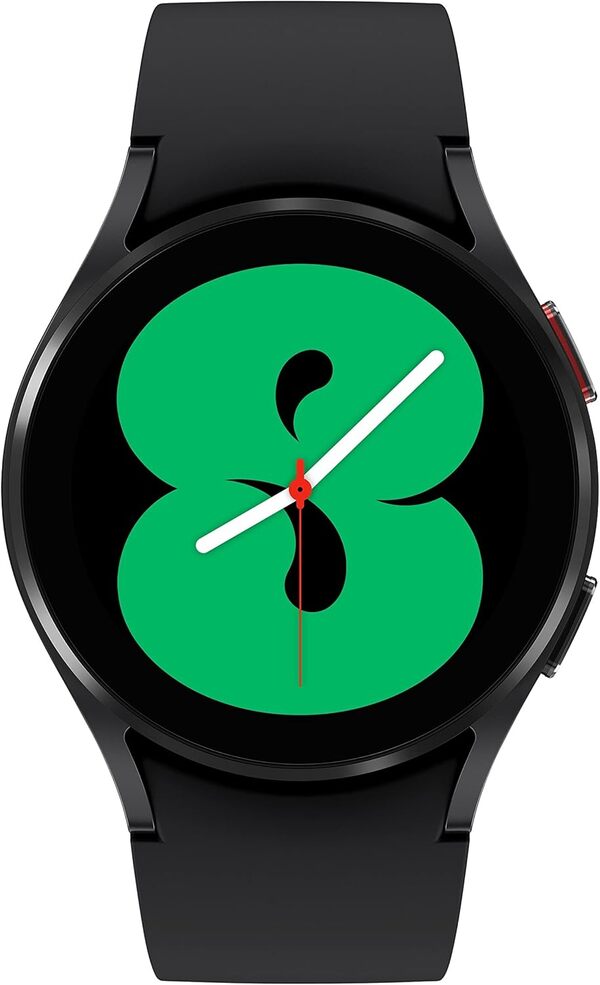 Samsung Galaxy Watch4 Montre Intelligente avec Suivi de la santé, Suivi de Fitness, Batterie Longue durée, Bluetooth, 40 mm, Noir