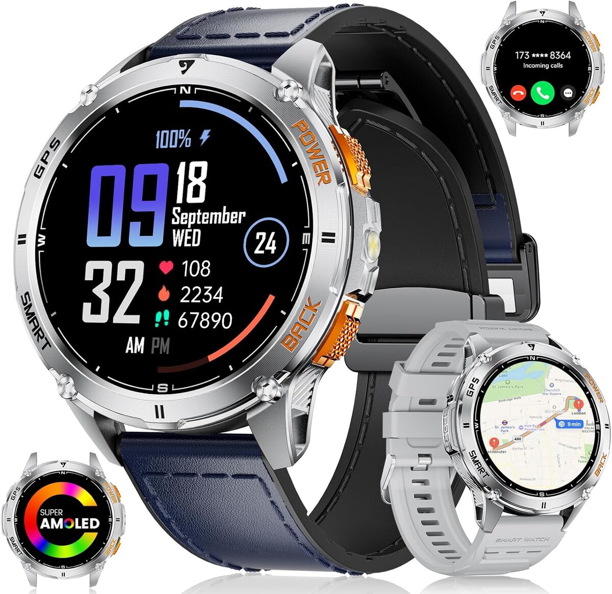 Test de la LIGE GPS : montre connectée complète et polyvalente