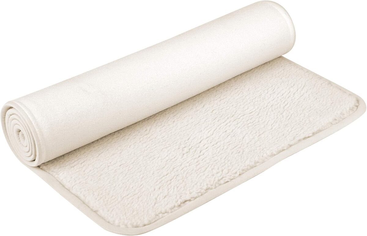 Test du tapis de yoga en laine d'agneau Yogistar 100x200cm
