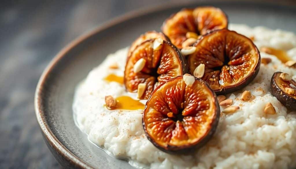 Figues Rôties à la Crème de Riz : recette Anti-Âge Délicieuse