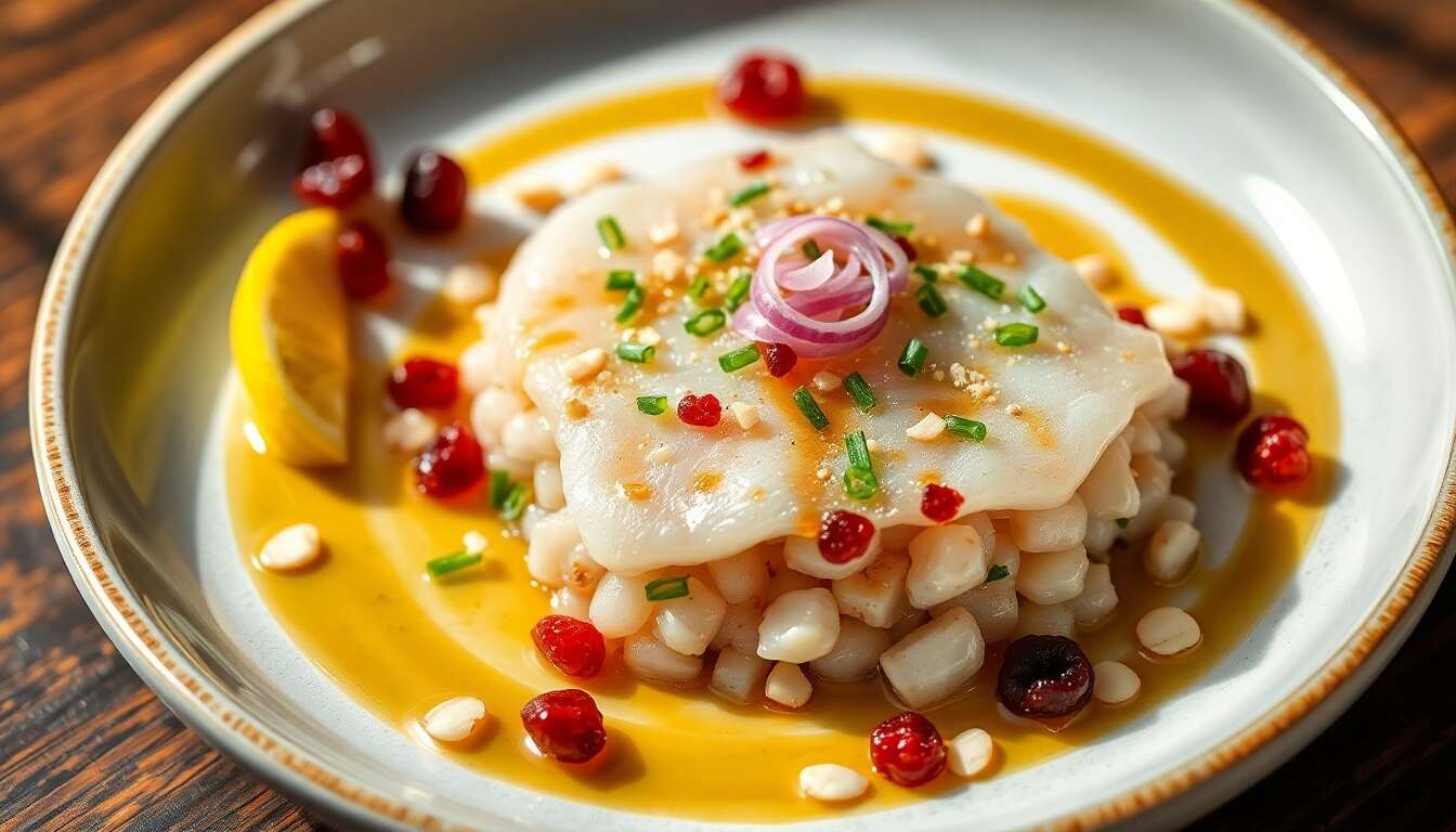 Tartare de cabillaud salé-sucré pour un teint éclatant