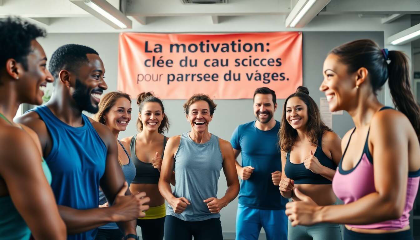 Motivation : clé du succès pour perdre du poids.