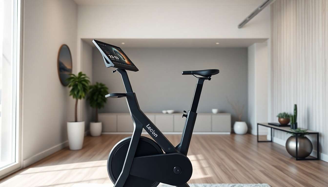 Vélos d'appartement connectés : technologie et fitness