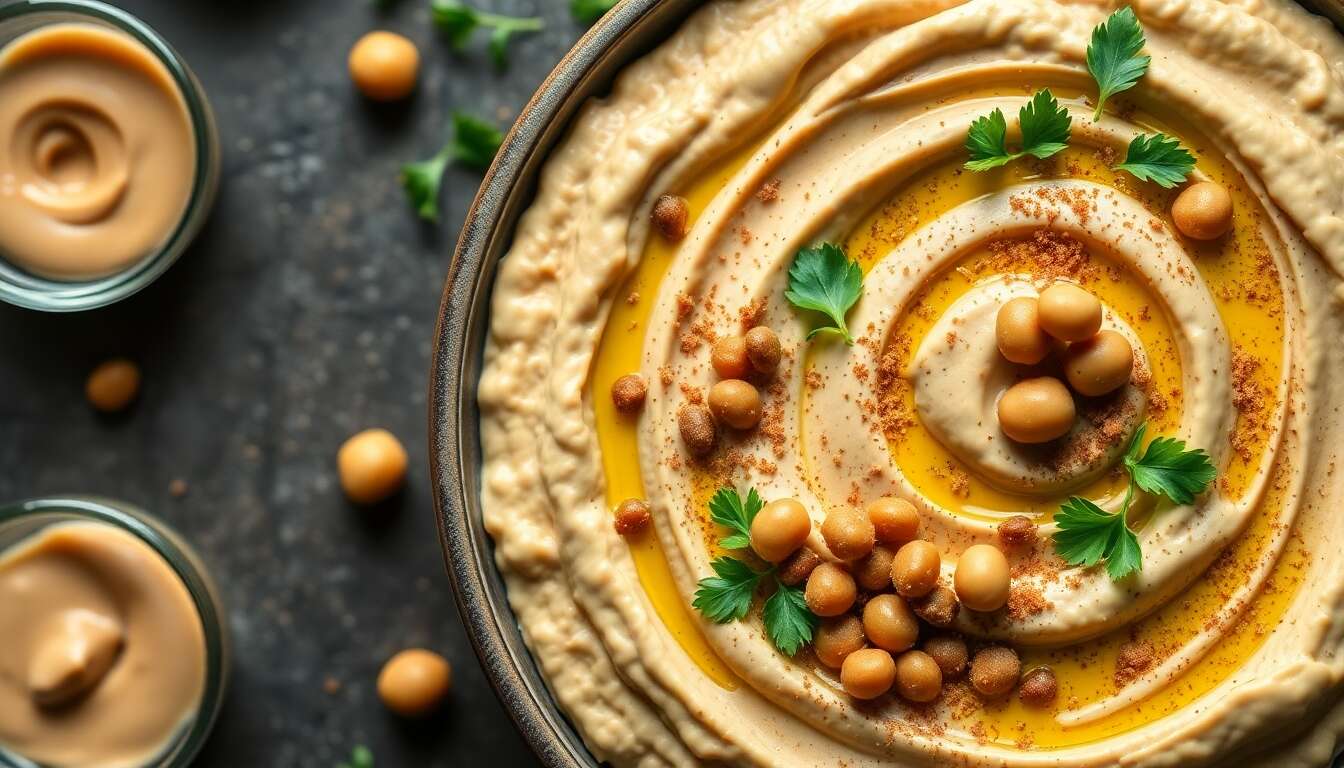 Recette : houmous anti-âge aux pois chiches et lentilles
