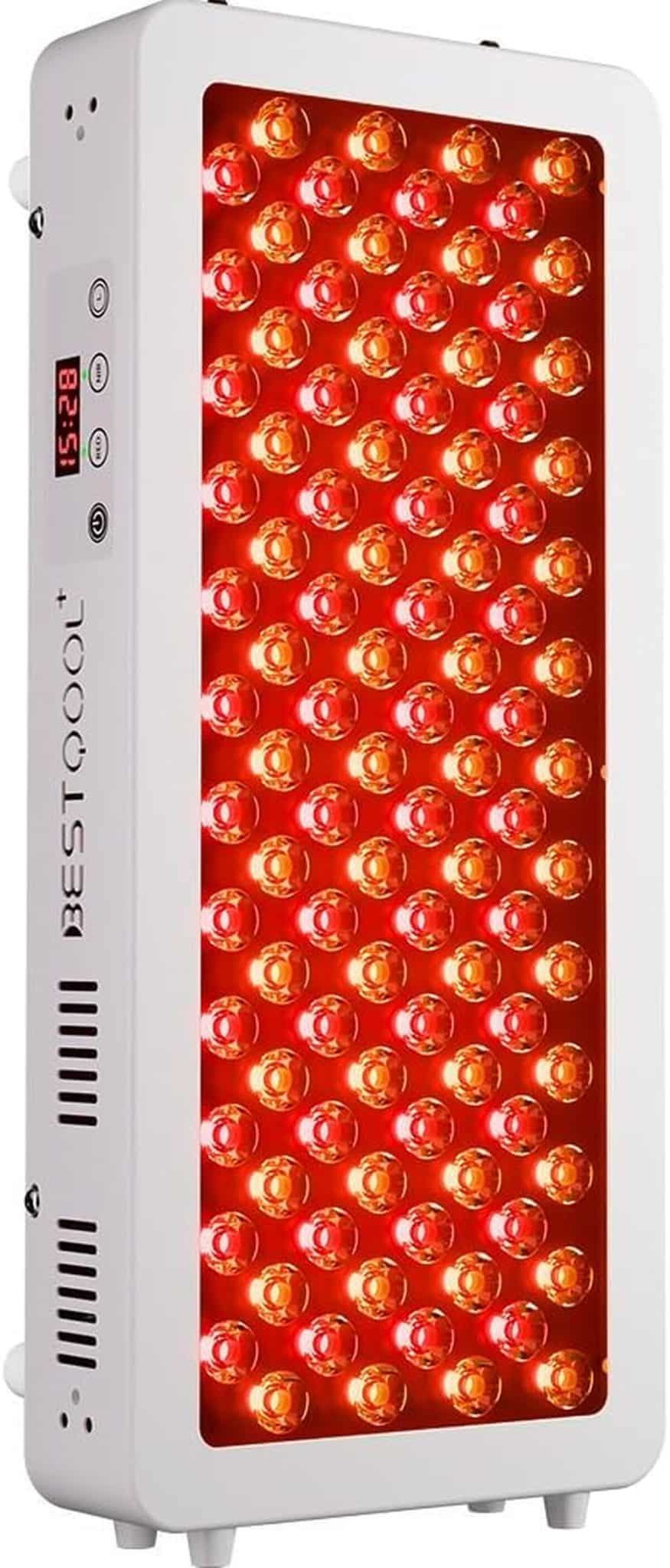 Test de l'appareil de thérapie par lumière rouge Bestqool 160W