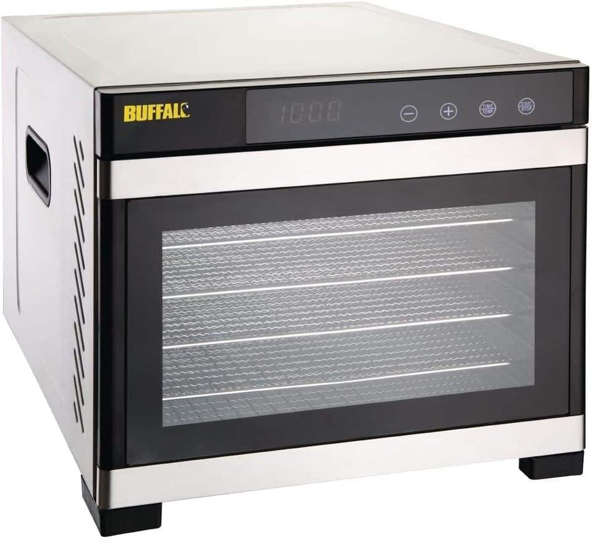 Test du déshydrateur inox Buffalo 6 plateaux avec minuterie numérique