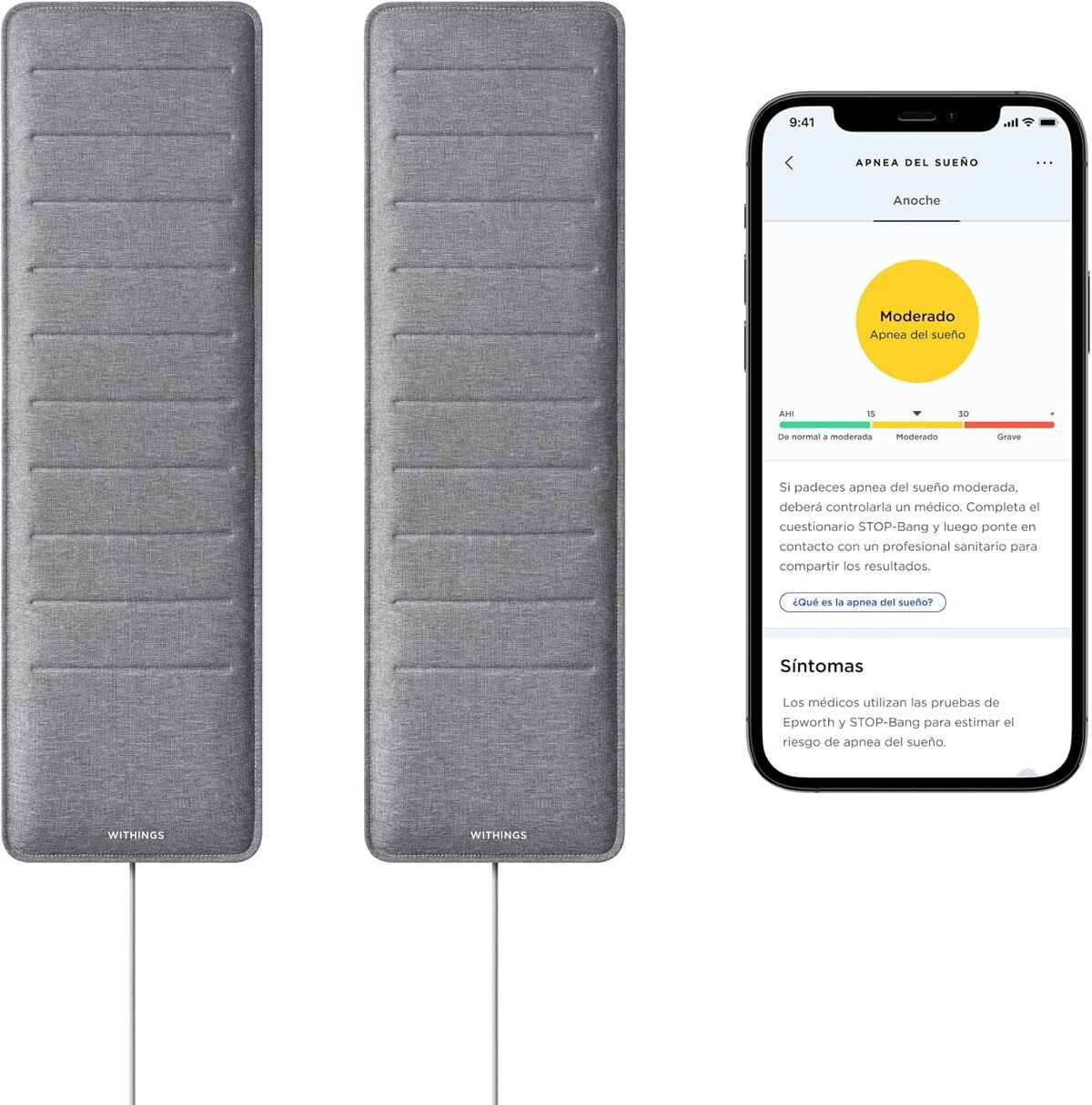 Test du Withings Sleep analyzer : notre avis sur le modèle gris en pack de 2