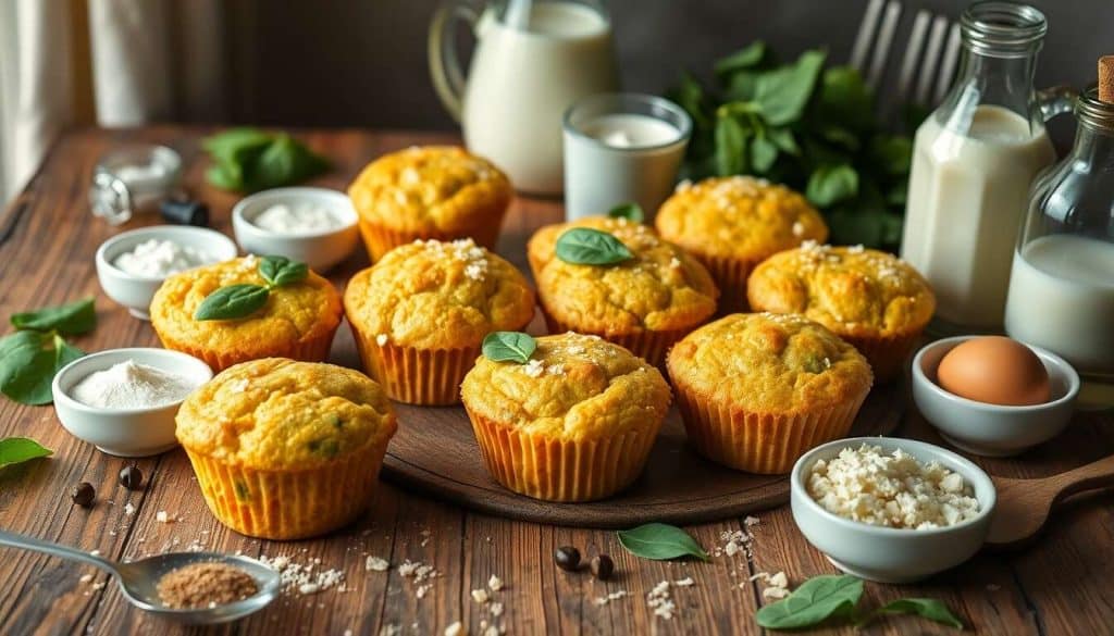 Muffins aux épinards : recette pour un teint éclatant