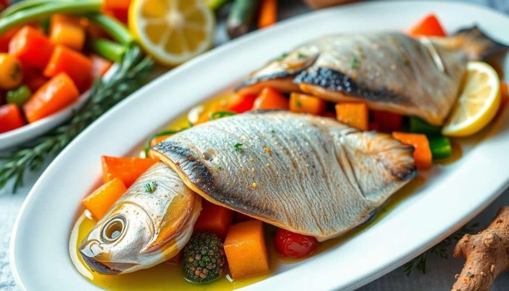 Papillote de dorade aux légumes : recette anti-âge pour la ménopause