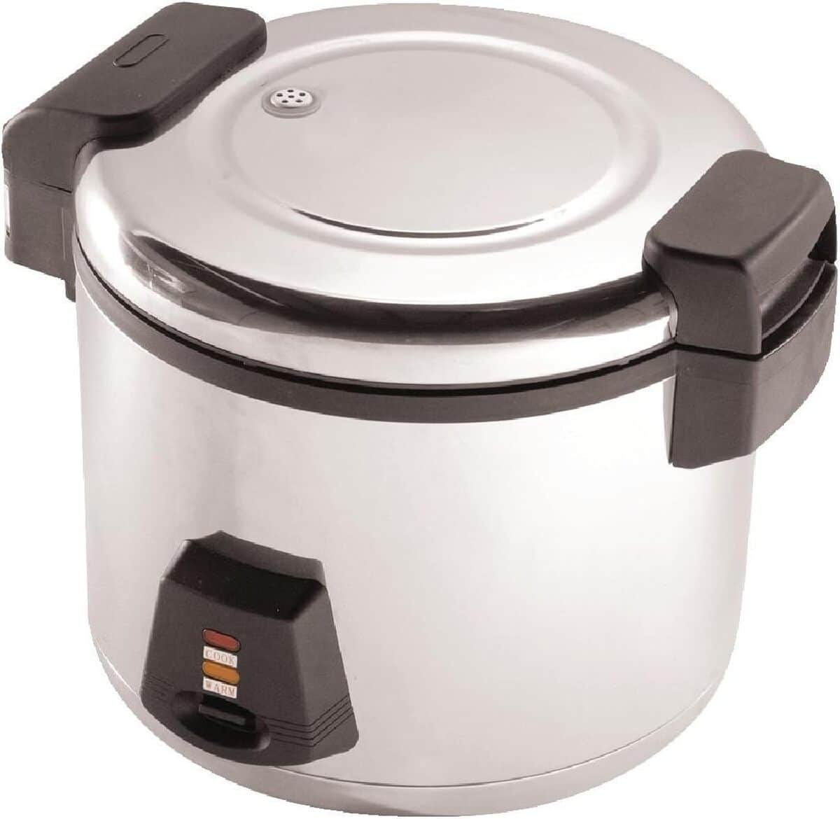 Test Buffalo J300 : cuiseur vapeur électrique pour riz 6 l argenté