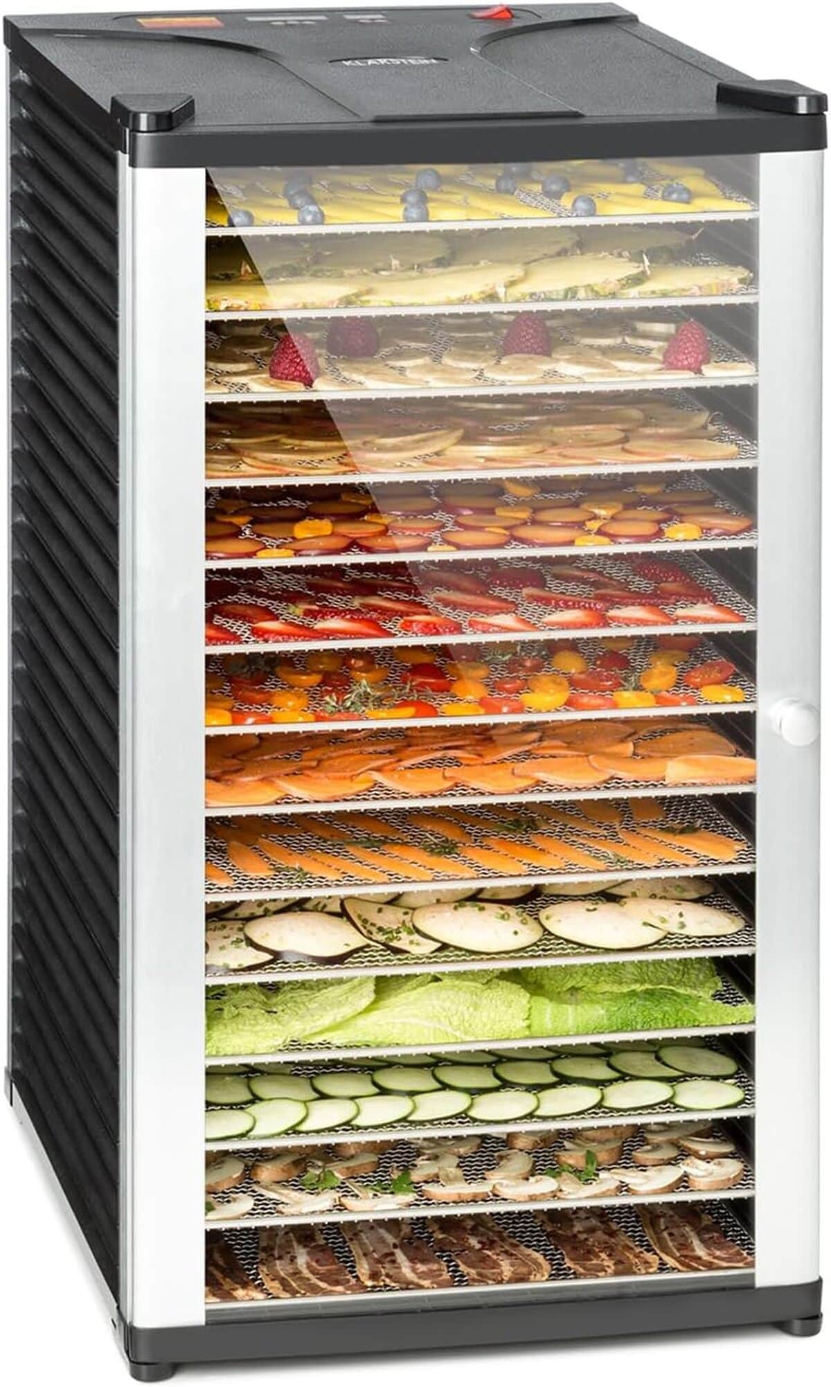 Test déshydrateur Klarstein Fruit Jerky 14, 1000W, 14 niveaux