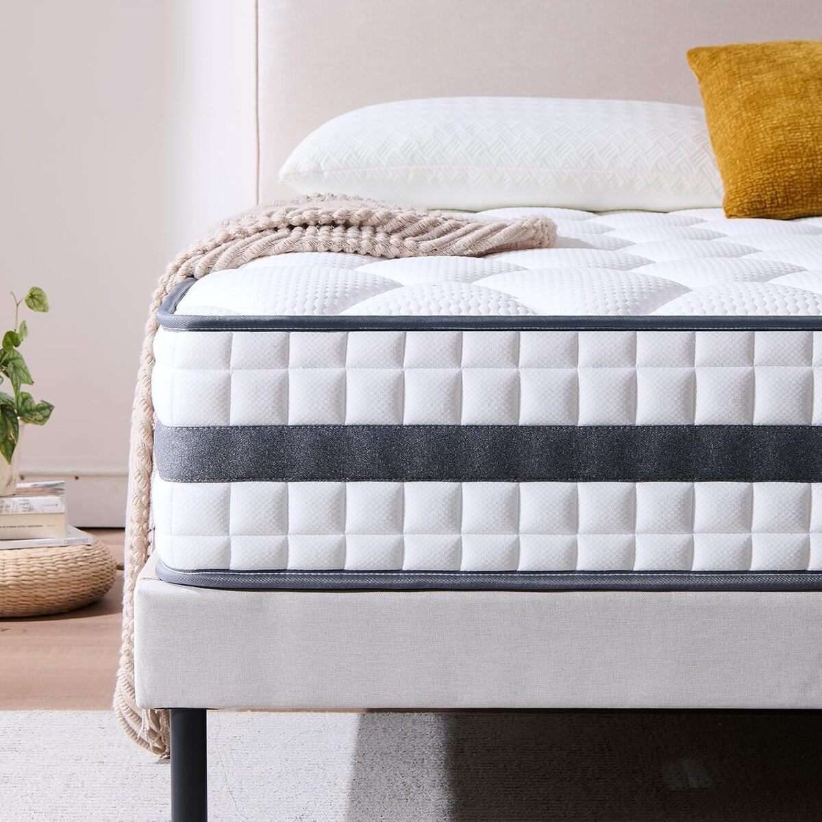 Test du matelas hybride Twirest 140x190x22 cm : confort et durabilité
