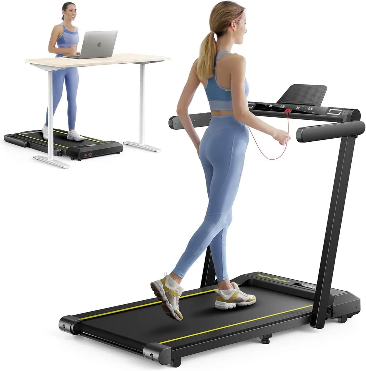 Test du tapis de course 2 en 1 Home Treadmill : performance et praticité