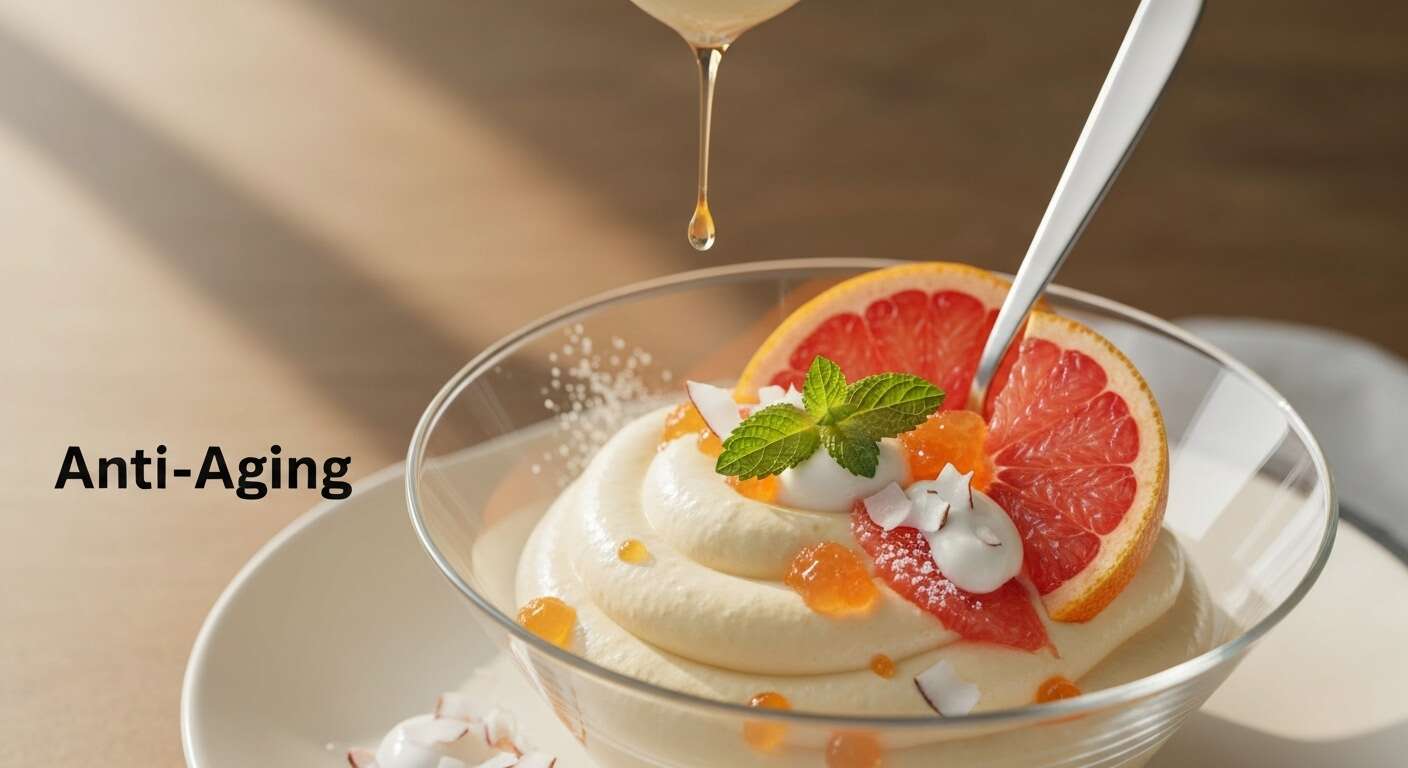 Recette anti-âge : mousse de pamplemousse à la fleur d'oranger