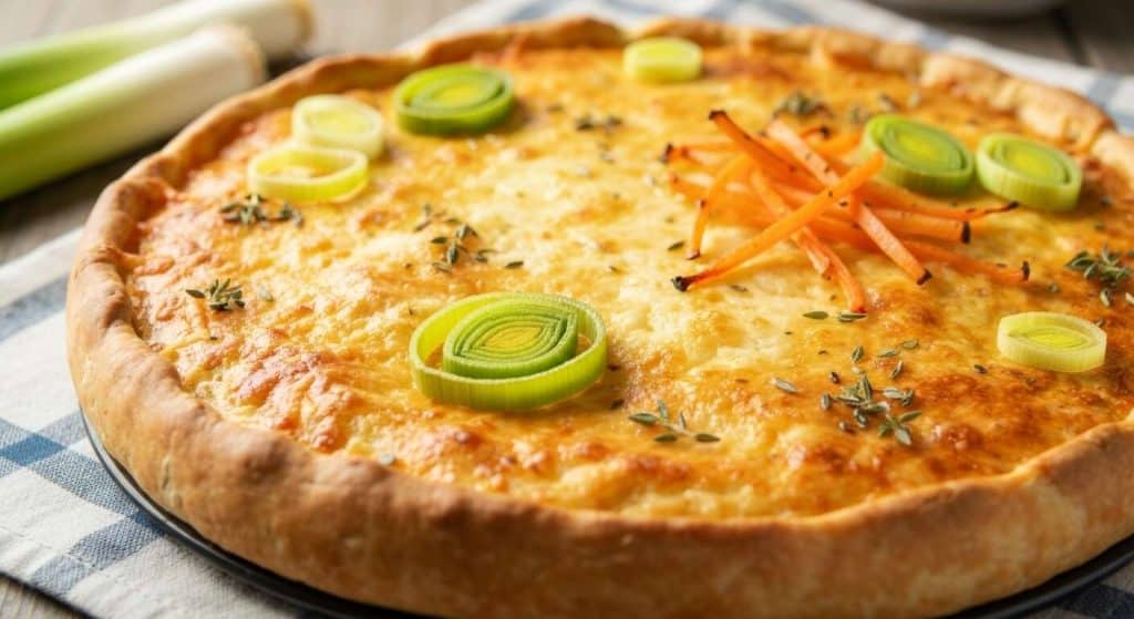 Hachis Parmentier Minceur : julienne et Poireaux