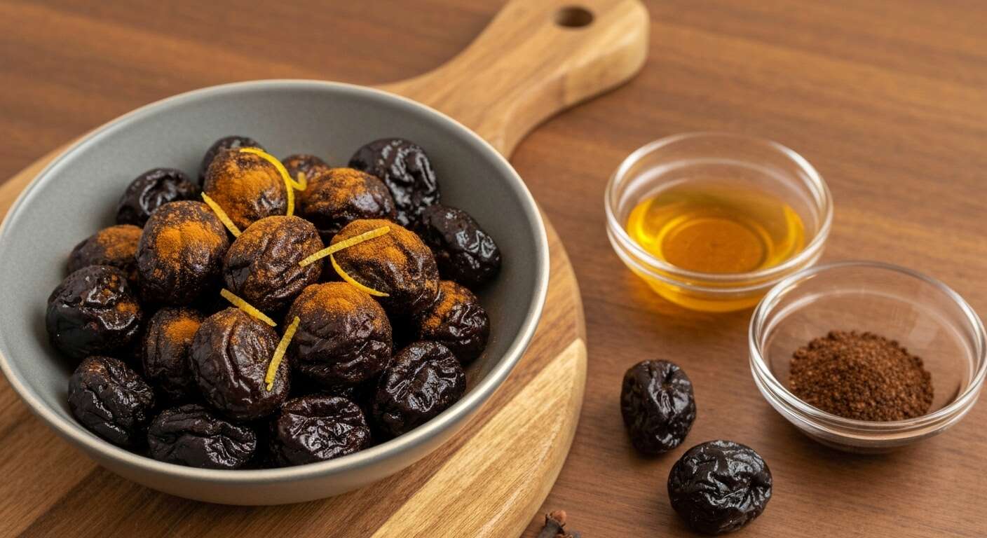 Recette santé : pruneaux épicés anti-âge pour la ménopause