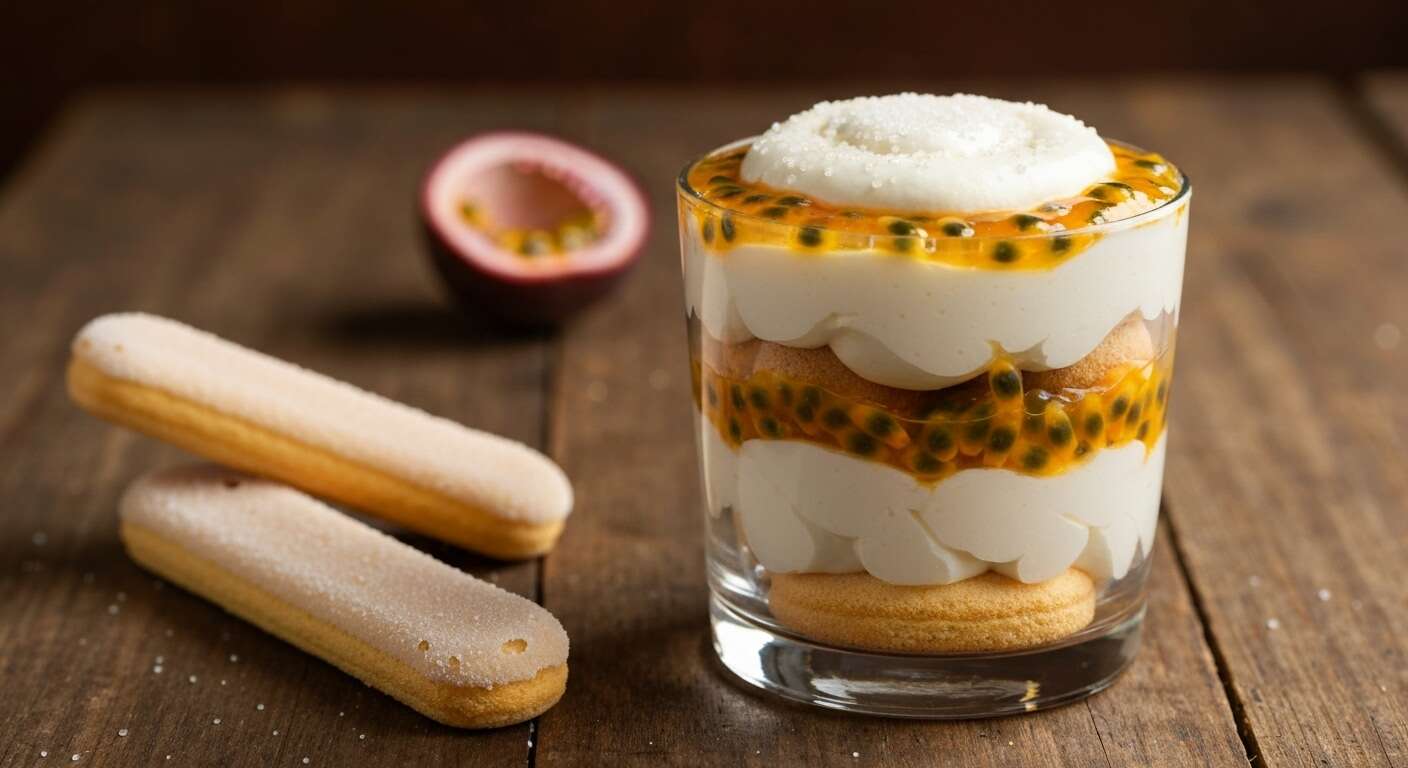 Trifle au fruit de la passion : recette gourmande anti-âge pour vos cheveux