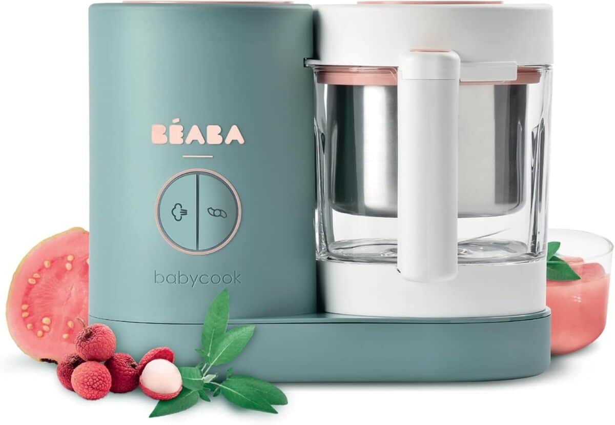 Test : béaba Babycook Néo, mixeur cuiseur vapeur 6 en 1, bol en verre et cuve inox