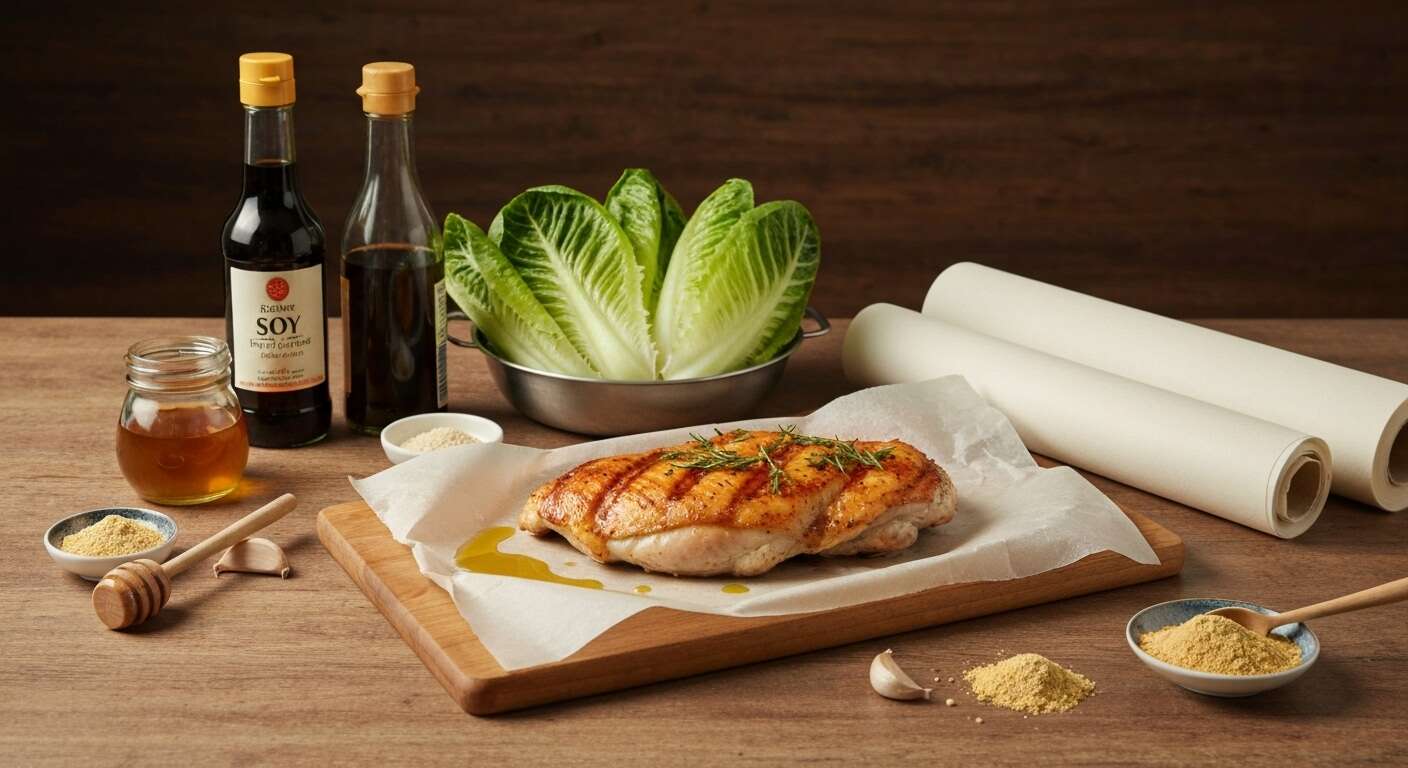 Papillote de Poulet à la Laitue Braisée : recette Beauté pour Vos Cheveux