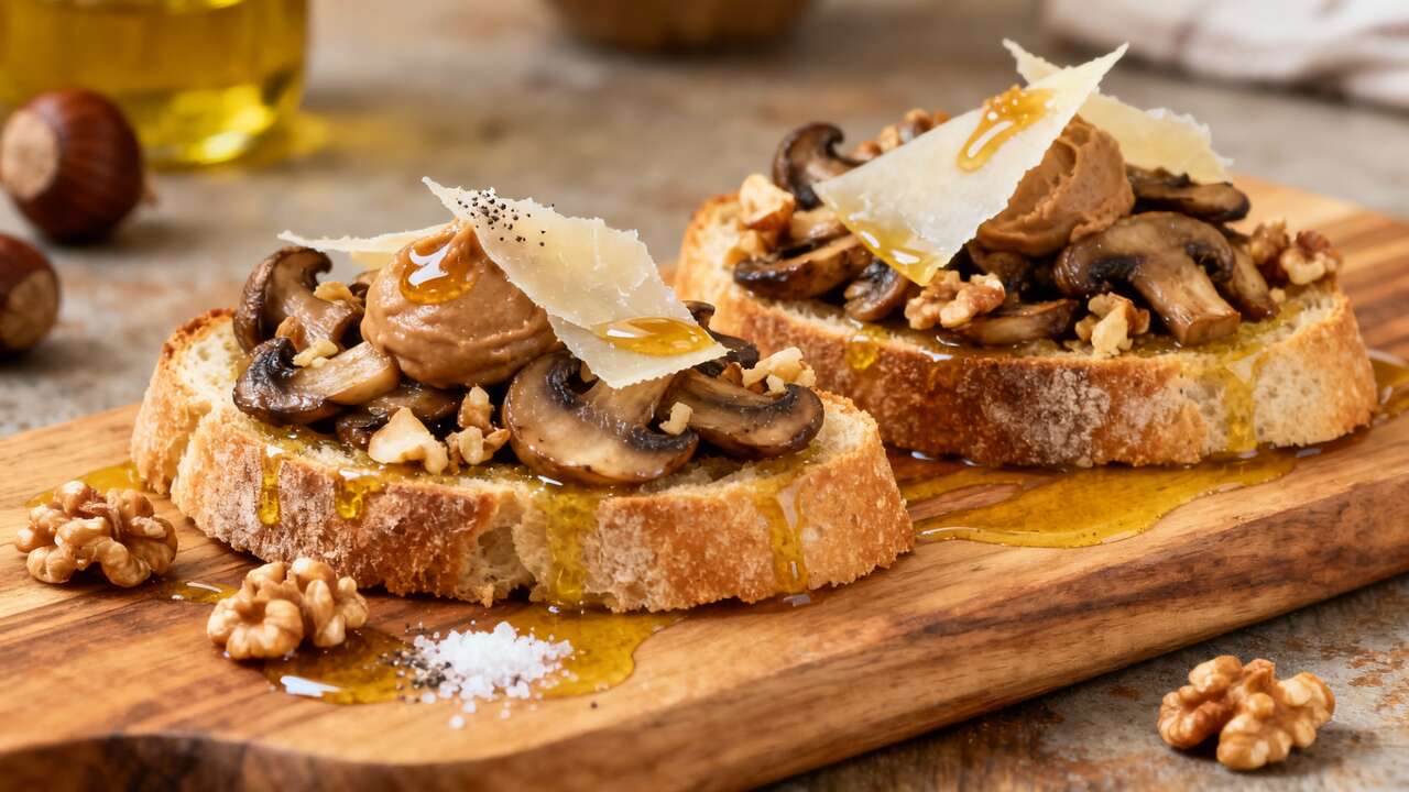Bruschettas d'Automne : recette Gourmande et Rustique