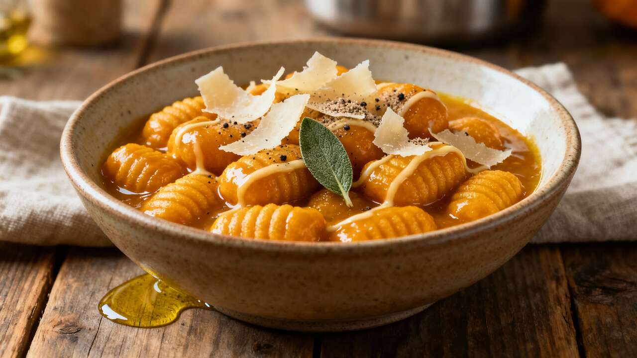 Gnocchis crémeux à la sauce butternut : recette gourmande