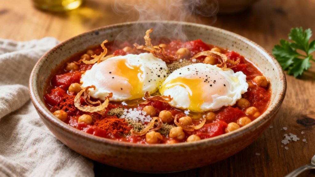 Chakchouka d'Hiver : recette Savoureuse et Réchauffante