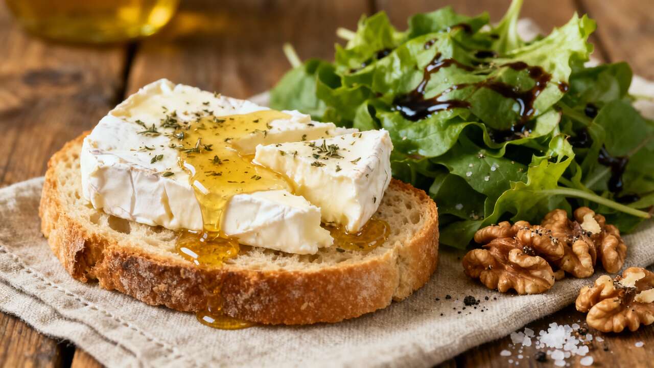 Recette facile et délicieuse de chèvre chaud maison