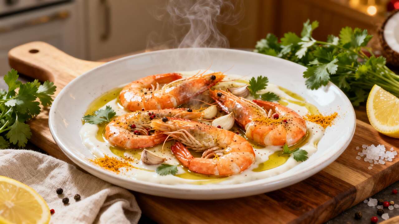 Recette festive : gambas de Noël délicieuses